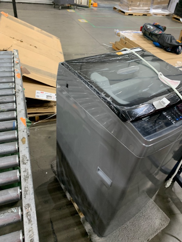 Photo 1 of COMFEE’ Washing Machine 2.4 Cu.ft LED Portable Washing Machine and Washer Lavadora Portátil Compact Laundry, 8 Models, Environmentally Friendly, Child Lock for RV, Dorm, Apartment Magnetic Gray