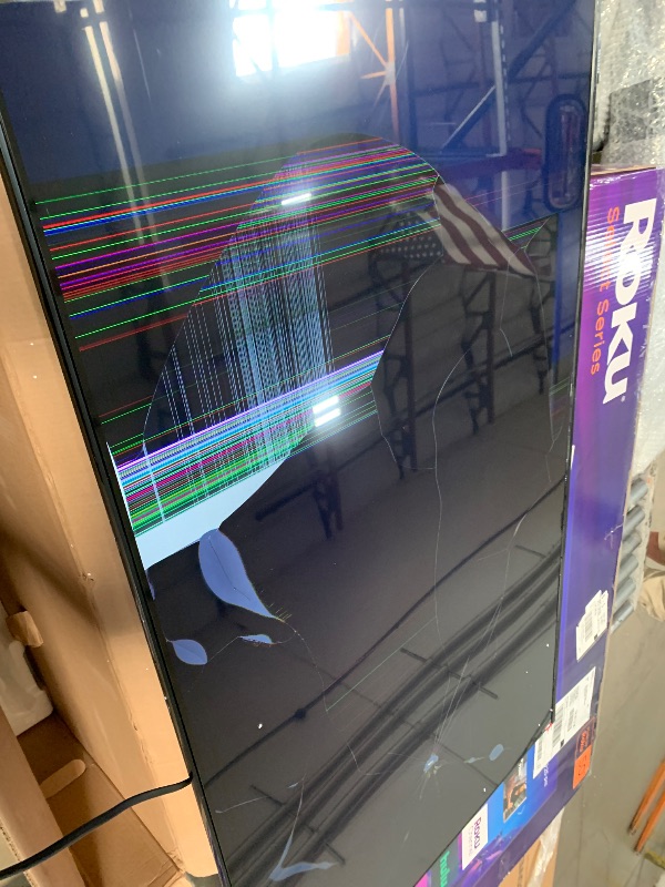 Photo 1 of ************SCREEN DAMAGED, NON-FUNCTIONAL, FINAL SALE****************
Samsung 50-Inch Class 4K Crystal UHD DU8000 Series HDR Smart TV w/Object Tracking Sound Lite, Motion Xcelerator, Ultra Slim Design, Gaming Hub, Alexa Built-in (UN50DU8000, 2024 Model)