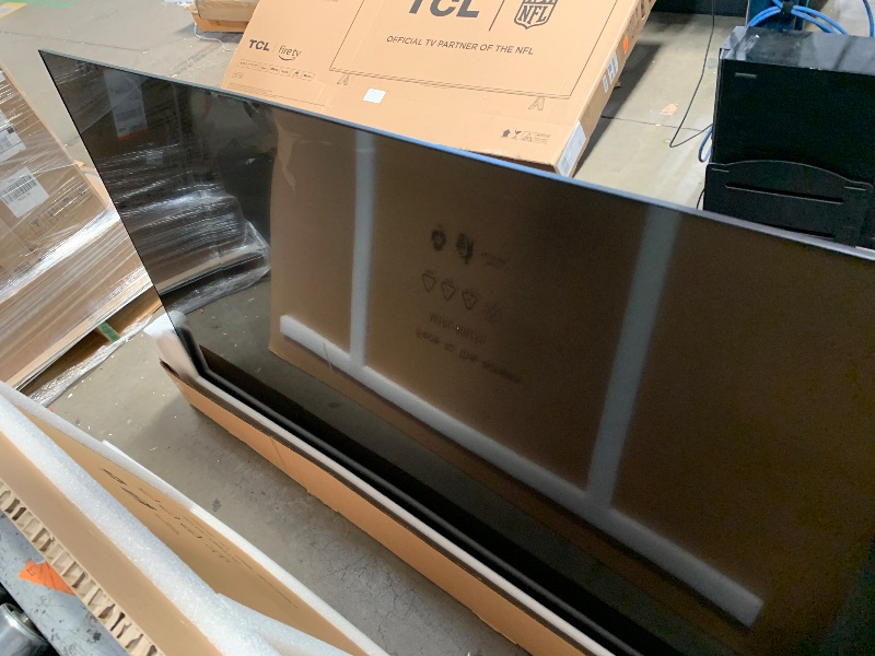 Photo 1 of ***************SCREEN DAMAGED, NON-FUNCTIONAL, FINAL SALE****************
TCL 65-Inch Class S5 UHD 4K LED Smart TV with Fire TV (65S551F, 2024 Model), Dolby Vision, HDR PRO+, Dolby Atmos, Alexa Built-in with Voice Remote, Apple AirPlay 2 Compatibility, St