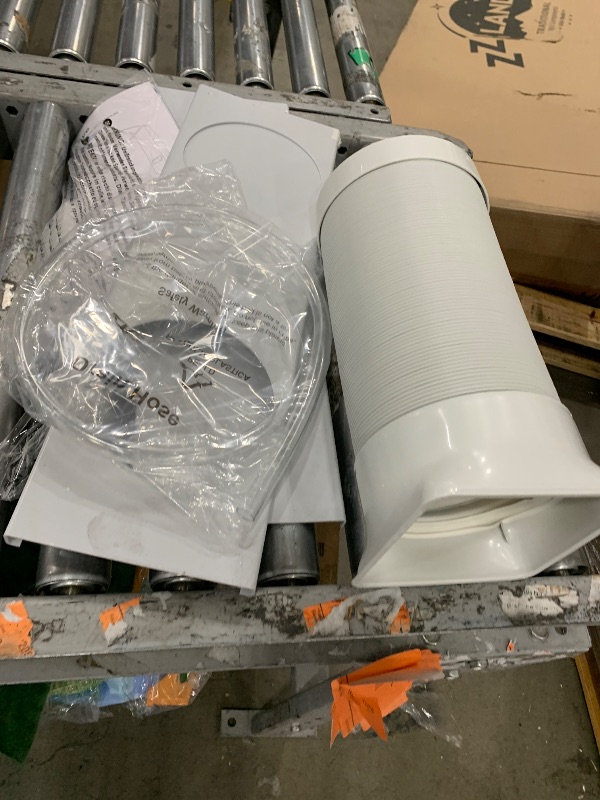 Photo 1 of ***PARTS ONLY ***Gasbye Dual Hose Portable Air Conditioner, [2025 Upgraded] Full DC Inverter Compressor, Energy-Saving 13.6 CEER, Low Noise (45dB), Cools Room up to 500 Sq.Ft., Backlit Remote Control, 14,000BTU, Black