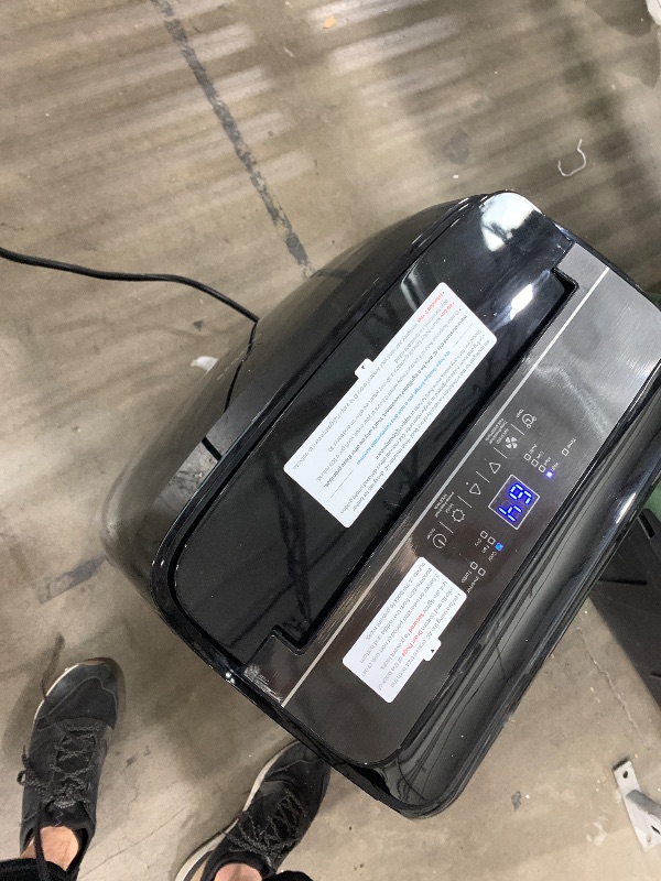 Photo 1 of ***PARTS ONLY ***Gasbye Dual Hose Portable Air Conditioner, [2025 Upgraded] Full DC Inverter Compressor, Energy-Saving 13.6 CEER, Low Noise (45dB), Cools Room up to 500 Sq.Ft., Backlit Remote Control, 14,000BTU, Black