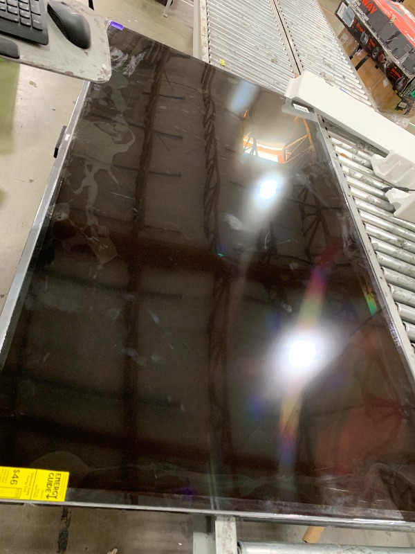 Photo 1 of ****************SCREEN DESTROYED, NON-FUNCTIONAL, FINAL SALE***************
Roku Smart TV – 75-Inch Plus Series 4K QLED RokuTV with Roku Voice Remote Pro, Dolby Vision, Striking 4K Resolution, Automatic Brightness, & Seamless Streaming – Live Local News &