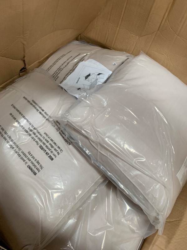 Photo 1 of *****************THIS IS ONLY BOX 3 OUT OF 3****************
Merax 6 Piece Rope Patio Furniture L-Shaped Set,Outdoor Sectional Sofa Set with Table and Ice Box,Rope Conversation Patio Sectional Furniture Set for Porch, Balcony, Garden,Beige