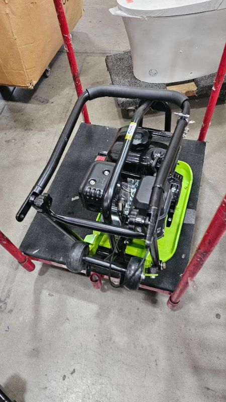 Photo 1 of ***PARTS ONLY***BETTERI Plate Compactor 6.5HP with 196cc Gas Engine, 5400 VPM Power Vibratory Ground Compactor Machine, 20" x 15" Plate Dirt Tamper Compactor for Paving Landscape, Ground, Walkways, Asphalts