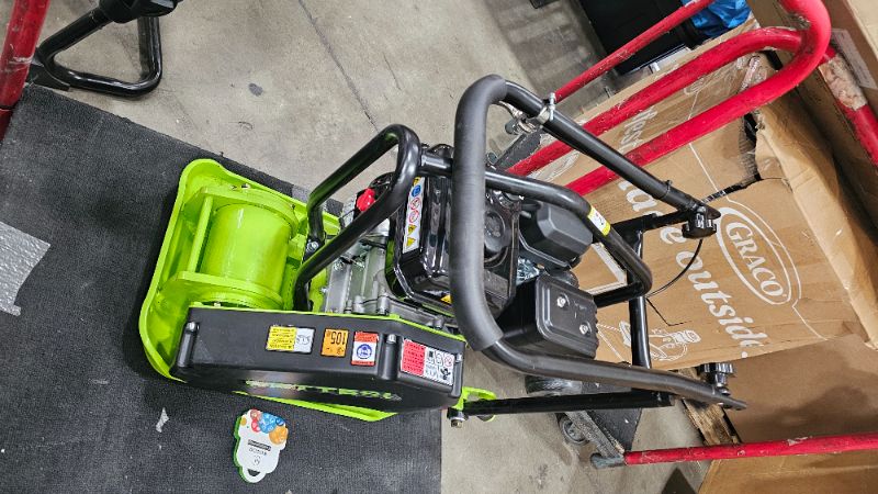 Photo 1 of ***PARTS ONLY***BETTERI Plate Compactor 6.5HP with 196cc Gas Engine, 5400 VPM Power Vibratory Ground Compactor Machine, 20" x 15" Plate Dirt Tamper Compactor for Paving Landscape, Ground, Walkways, Asphalts