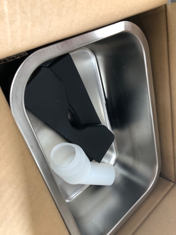 Photo 1 of PEDAY Automatic Dog Waterer for Large & X-Large Dogs, Human Grade 18/8 Stainless Steel, Water Bottle Not Included