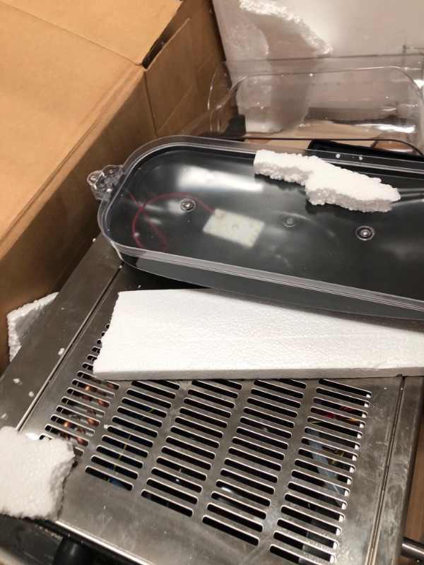 Photo 1 of VEVOR Slushy Machine,15L Single Tank Commercial Margarita Machine, 60 Cups Stainless Steel Margarita Smoothie Frozen Drink Machine, Slushie Machine for Home Party Restaurants Cafe Bars