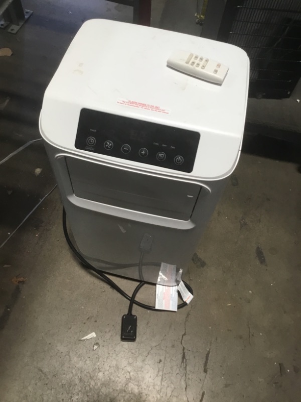 Photo 1 of *** PARTS ONLY, ERROR CODE *** 10000 BTU Portable Air Conditioners Cools up to 450 Sq. Ft 3-in-1 Poratble Ac Units for Room with Dehumidifier Fan Sleep Mode 24h Timer Remote Control and Window Installation Kit Included