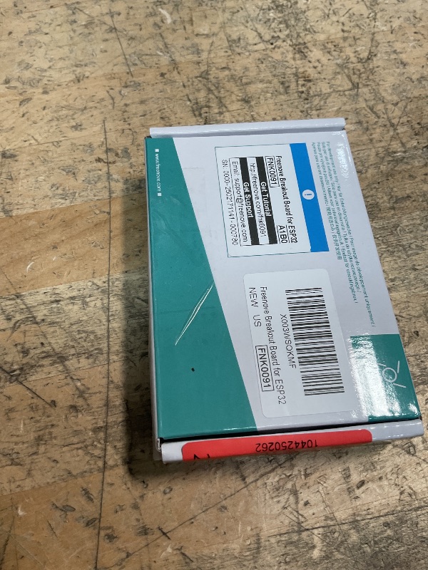 Photo 1 of Freenove Breakout Board for ESP32 / ESP32-S3 WROVER WROOM, Terminal Block Shield HAT with Pin Header, 5V 3.3V Power Outputs, GPIO Status LED