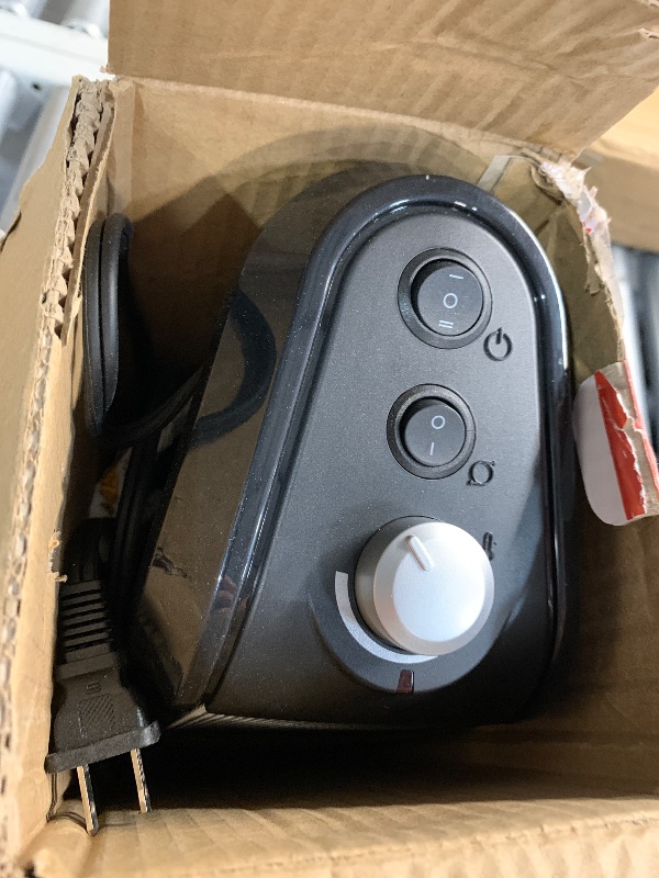 Photo 1 of ***(PARTS ONLY/ NON FUNCTIONAL)***Lasko Oscillating Ceramic Space Heater for Home with Overheat Protection, Thermostat, and 3 Speeds, 15.7 Inches, Black, 1500W, CT16450, Small, 4 Pounds