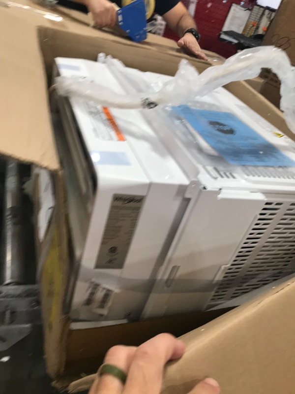 Photo 1 of (See all images)Whirlpool 12,000 BTU Window Mounted Inverter Air Conditioner with Quiet, High Efficiency Operation and Remote, Window AC Unit