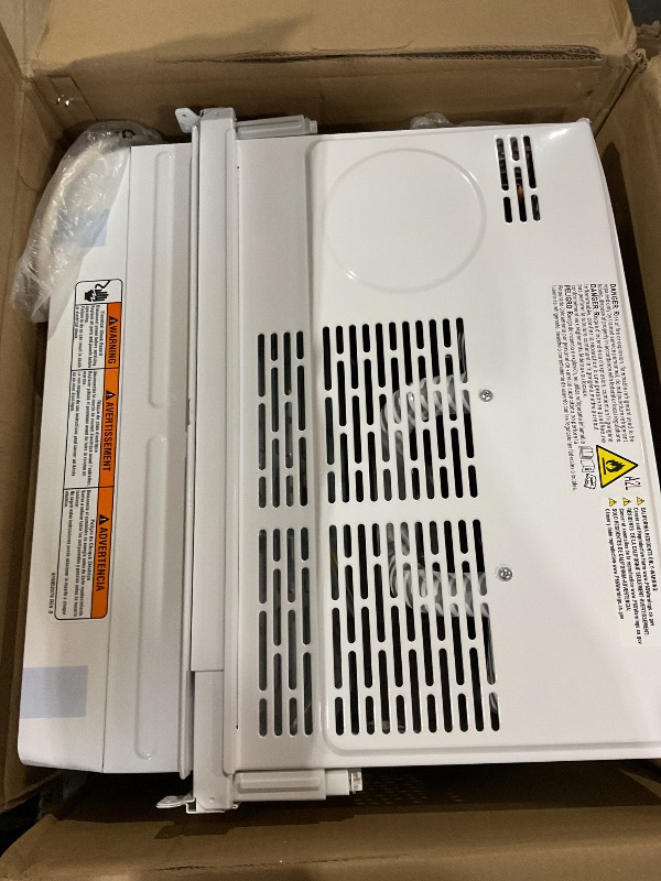 Photo 1 of (See all images)Whirlpool 12,000 BTU Window Mounted Inverter Air Conditioner with Quiet, High Efficiency Operation and Remote, Window AC Unit