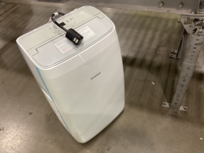 Photo 2 of Gasbye Dual Hose Portable Air Conditioner, [2025 Upgraded] Full DC Inverter Compressor, Energy-Saving 13.6 CEER, Low Noise (45dB), Cools Room up to 500 Sq.Ft., Backlit Remote Control, 14,000BTU, White