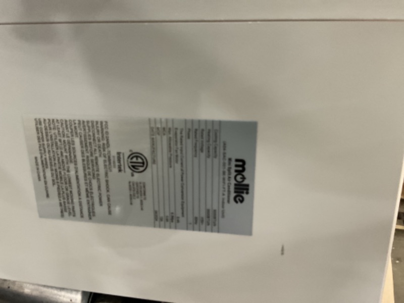 Photo 1 of ***PARTS ONLY***mollie 9000 BTU Mini Split Air Conditioner w/4-in-1
