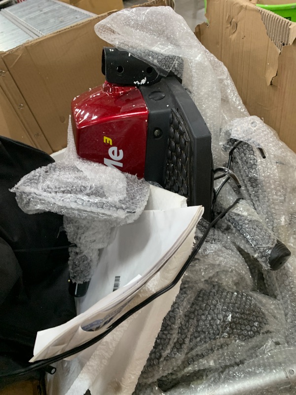 Photo 1 of *** PARTS ONLY **** Drive Medical ZOOME3 Recreational Power Mobility Scooter, Red