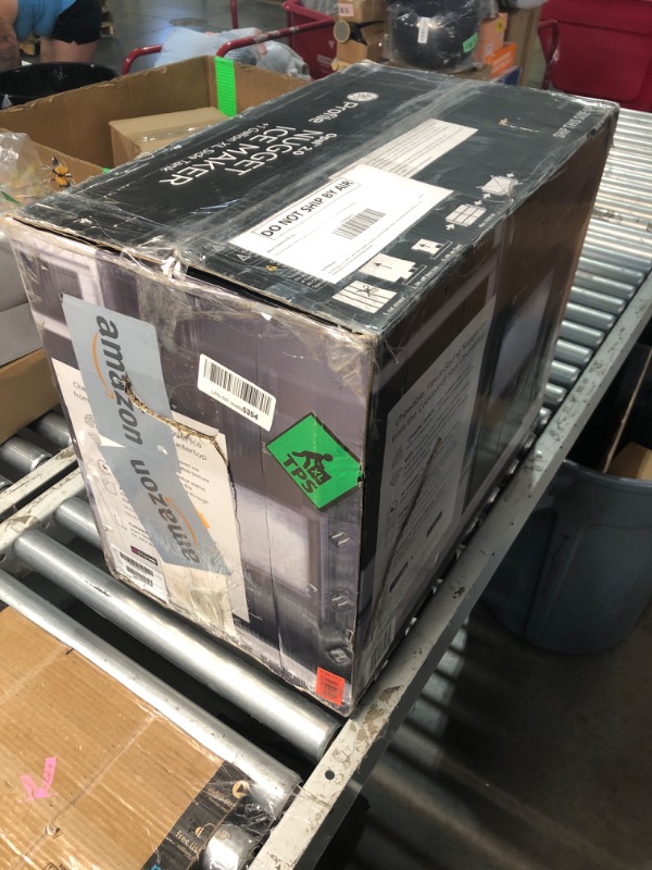 Photo 1 of (PARTS) (NOT FUNCTIONAL) GE Profile Opal 2.0 XL with 1 Gallon Tank, Chewable Crunchable Countertop Nugget Ice Maker, Scoop Included, 38 lbs in 24 Hours, Pellet Ice Machine with WiFi & Smart Connected, Black Stainless