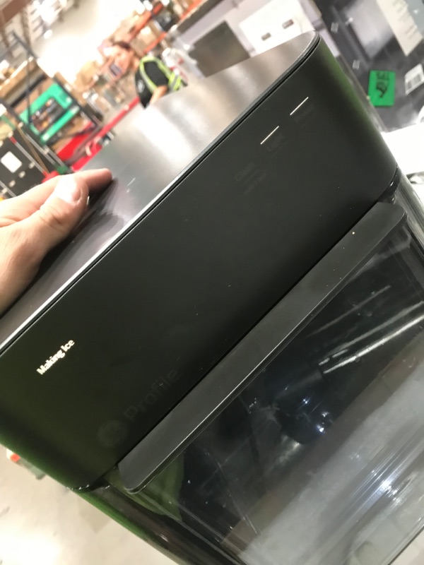 Photo 1 of (PARTS) (NOT FUNCTIONAL) GE Profile Opal 2.0 XL with 1 Gallon Tank, Chewable Crunchable Countertop Nugget Ice Maker, Scoop Included, 38 lbs in 24 Hours, Pellet Ice Machine with WiFi & Smart Connected, Black Stainless