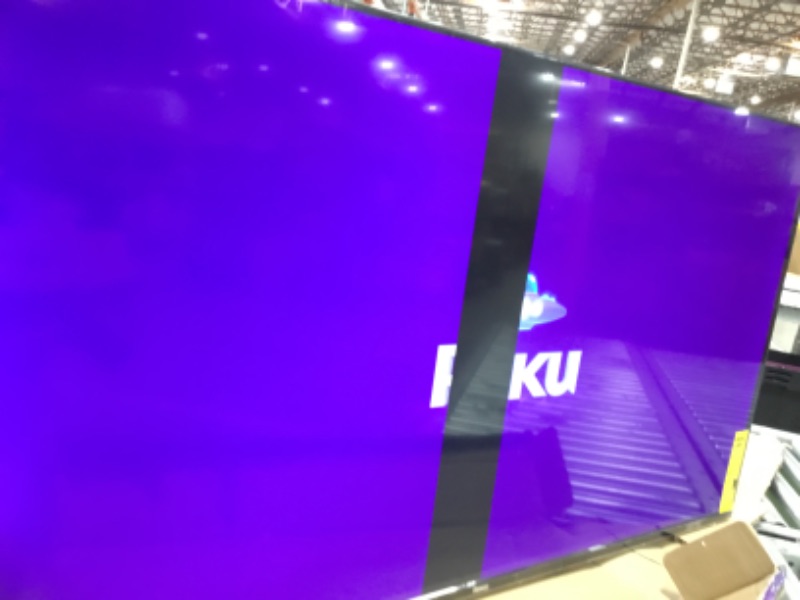 Photo 1 of Roku Smart TV 2025 – 50-Inch Select Series, 4K HDR TV – RokuTV with Enhanced Voice Remote – Flat Screen LED Television with Wi-Fi for Streaming Live Local News, Sports, Family Entertainment