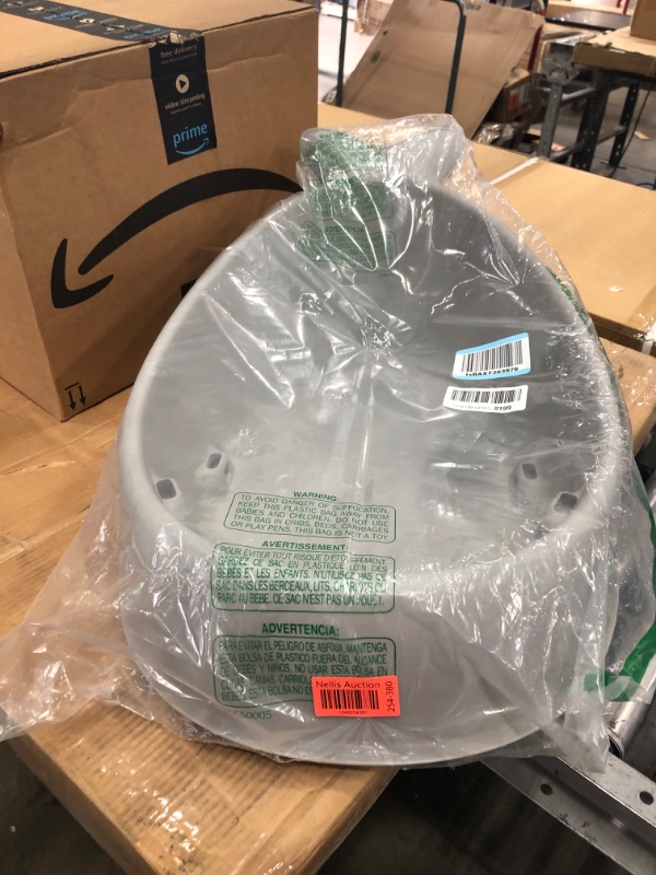 Photo 1 of **************MISSING THE SOFT INSERT************
Skip Hop Infant Bath Tub 3-Stage Grow With Baby Smart Sling MOBY Bathtub Grey Age 0+