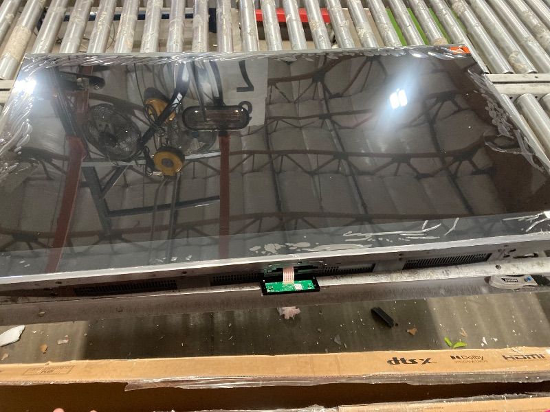 Photo 1 of ****************SCREEN SMASHED, NON-FUNCTIONAL, FINAL SALE**************
TCL 55-Inch Q65 QLED 4K UHD Smart TV with Google TV (55Q651G, 2024 Model) Dolby Vision, Dolby Atmos, HDR Pro+, Game Accelerator Enhanced Gaming, Voice Remote, Works with Alexa, Strea