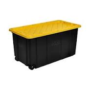 Photo 1 of ************MISSING LID***********
77 Gal. Tough Storage Tote with Wheels