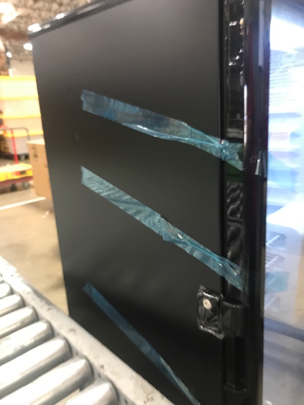 Photo 1 of ************MINOR DAMAGE, MISSING KEYS***********
PremiumLevella Glass Door Display Refrigerator 7.1 cu ft Commercial Beverage Cooler Merchandiser