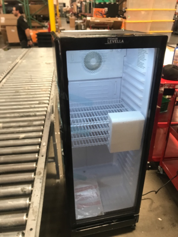Photo 1 of ************MINOR DAMAGE, MISSING KEYS***********
PremiumLevella Glass Door Display Refrigerator 7.1 cu ft Commercial Beverage Cooler Merchandiser