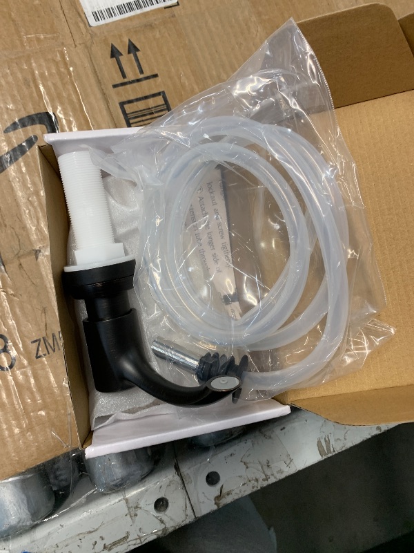 Photo 1 of (USED/FAIR) SAMODRA Built-in Kitchen Sink Soap Dispenser (Oil-Rubbed Bronze) with 39" Extended Tube Kit, Upgraded Leak-Proof Design, No More Messy Refill