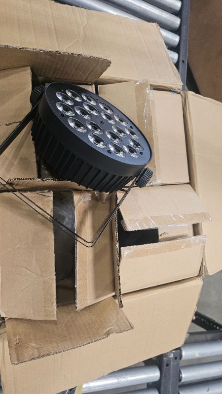 Photo 1 of ***LIGHTS ONLY***BETOPPER LED Stage Lights - 54x3W RGB Par Lights, DMX 512 Controller, Sound Activated Uplights & Spotlights for Stage, Party, Wedding, Club (4 Packs)