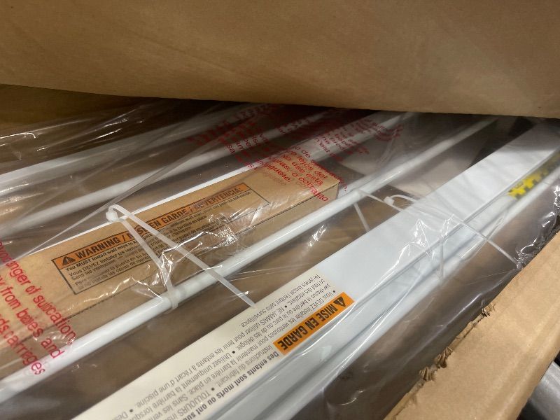 Photo 1 of ***Missing Hardware***

Regalo Easy Step 38.5-Inch Wide Walk Thru Baby Gate, Includes 6-Inch Extension Kit, Pressure Mount Kit, Wall Cups