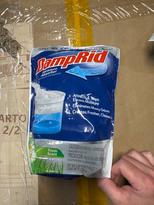Photo 1 of (SINGLE) (FAIR) DampRid Moisture Absorber Refill Fresh Scent 44 oz
