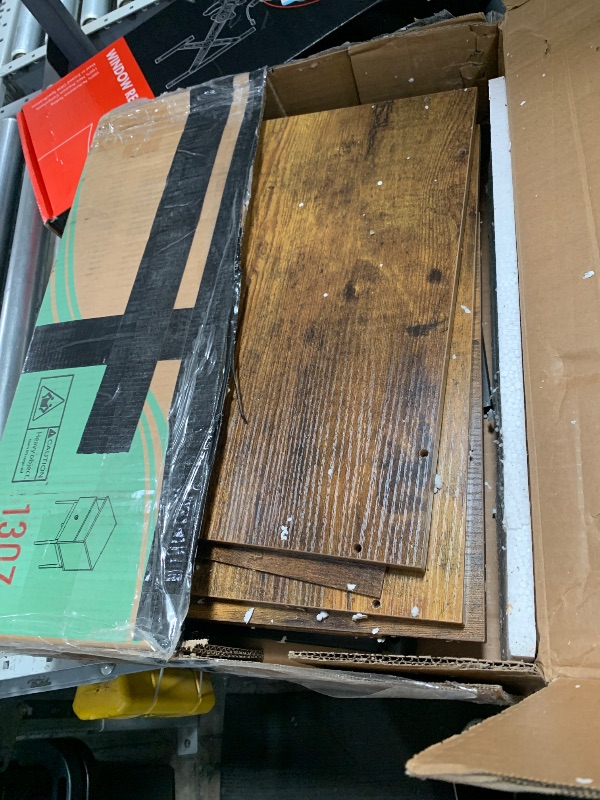 Photo 1 of **PARTS ONLY***VECELO Modern Wood Night Stand,Square End Table Side Table with Drawer and Storage Space for Bedroom and Living Room
