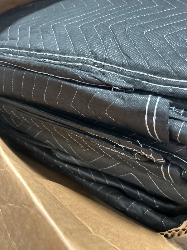 Photo 1 of (PARTIAL SET) (USED/FAIR) JourneyO 6 Padded Moving & Packing Blankets Heavy Duty - 80" x 72" Moving Blankets - Shipping Furniture Pads for Moving and Storage