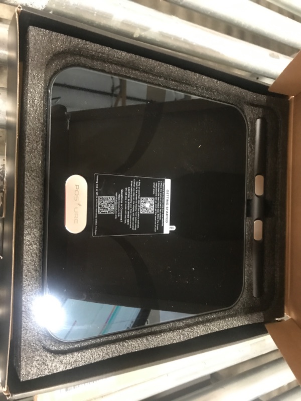 Photo 1 of Posture Scale for Body Weight and Fat Percentage, 8 Electrodes Larger Platform Digital Scale for BMI 28 Body Composition Measurement, Bathroom Smart Scales with LED Display FSA or HSA Eligible