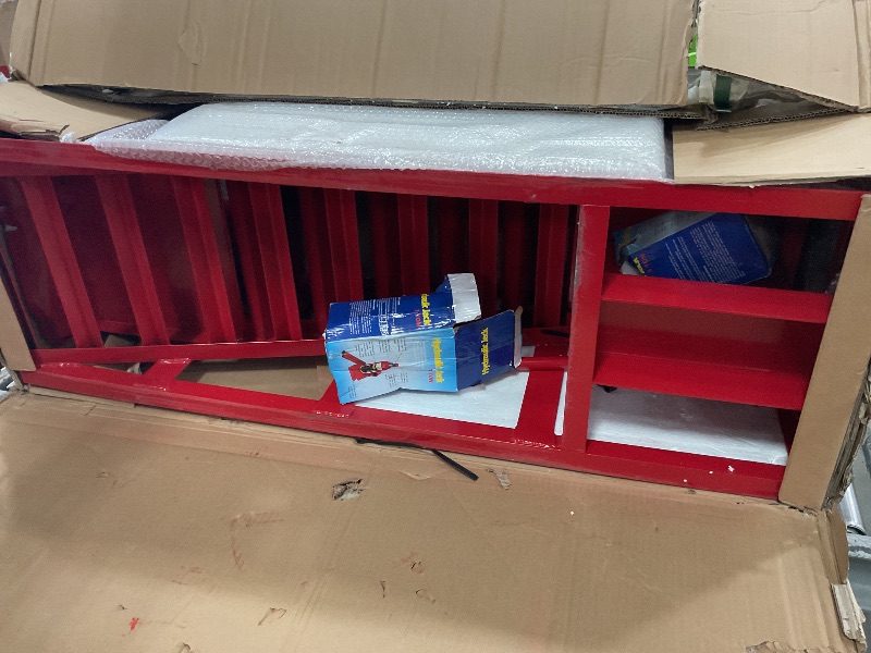 Photo 1 of ***PARTS ONLY****Heavy Duty Hydraulic Car Ramps, 5T 11,000lbs Capacity (2 Pack), Adjustable Steel Lift Ramps 11.61"-16.21", Low Profile Ramps for Trucks, Trailers, SUVs, Garage & Auto Maintenance