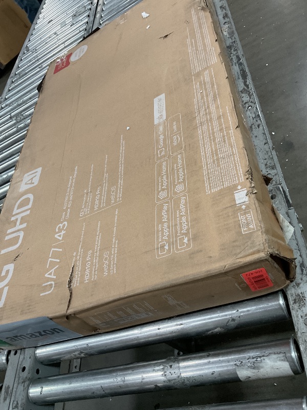 Photo 1 of ***PARTS ONLYLG 43-Inch Class UHD AI 4K UA77 Series Smart TV w/AI Sound Pro, HDR10, 4K Super Upscaling, Filmmaker Mode, Wow Orchestra, Compatible with Alexa (43UA7700PUB, 2025)