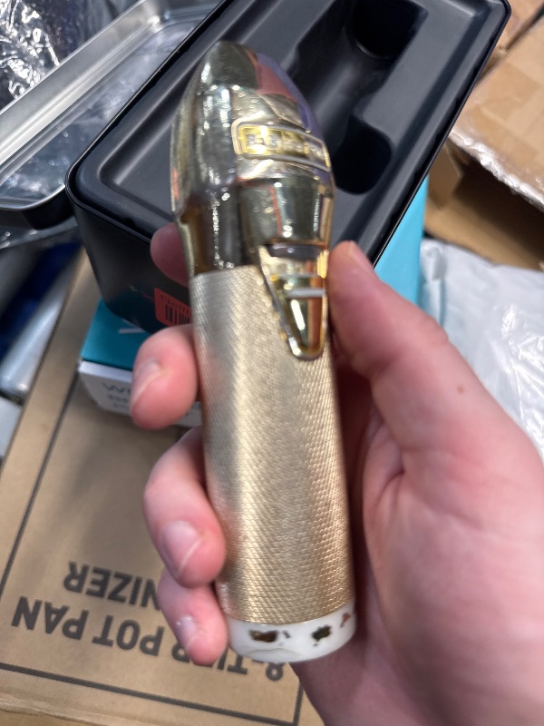 Photo 1 of (PARTS) (NOT FUNCTIONAL) BaBylissPRO GOLDFX+ Professional Barber Cord/Cordless Hair Trimmers – Beard Trimmer for Men, Professional Stylist & Barber Clippers, USB-C Cordless Hair Clippers for Men