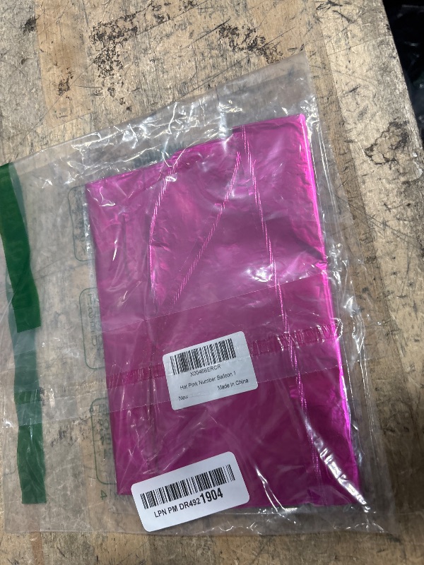 Photo 1 of 1 Balloon Number Hot Pink 1 Birthday Balloon 40 inch Foil Mylar Large 1 Balloon Numbers for Birthday Party Anniversary Festival