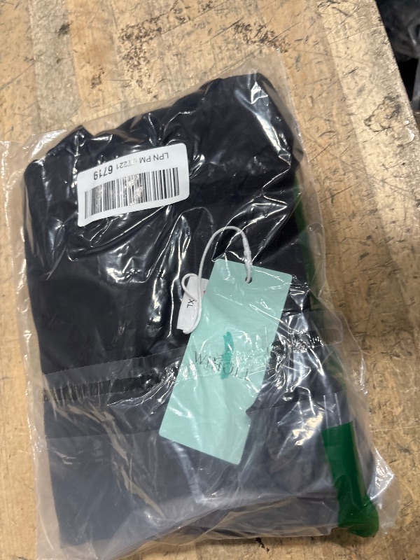 Photo 1 of ***(PARTIAL SET/ MISSING SHORTS)***WIHOLL 2 Piece Sets for Women Track Suits Set Short Sleeve Tshirts and Pants 2025 Fashion Resort Wear Cruise Outfits Travel Airport Athleisure Spring Break Black XL