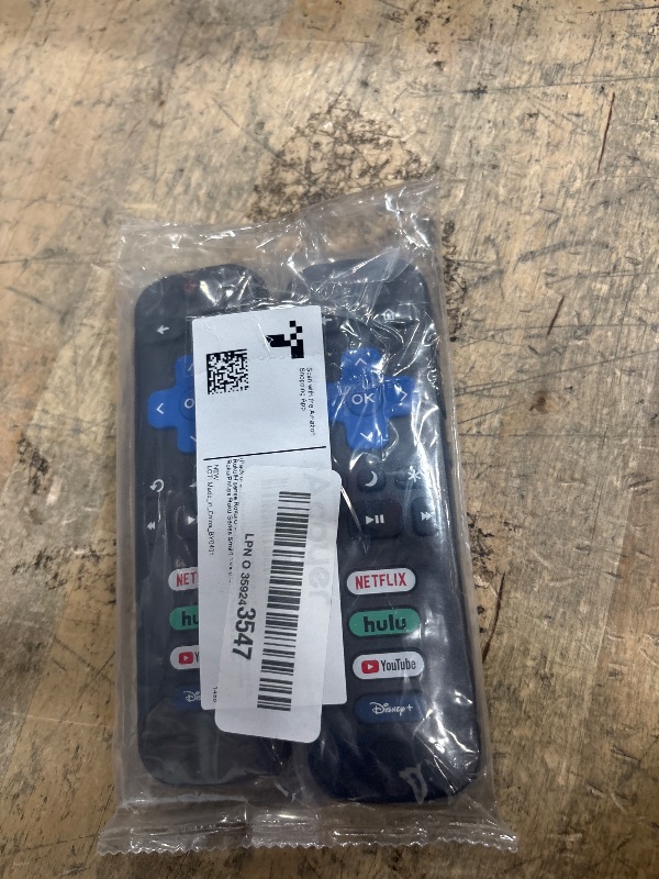 Photo 1 of (Pack of 2) Replacement-Remote-Control for Roku-TV,Compatible for TCL Roku/Hisense Roku/Onn Roku/Philips Roku Smart TVs(Not for Roku Stick and Box)
