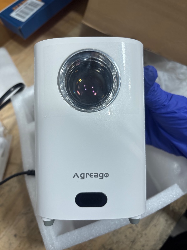 Photo 1 of [Electric Focus]Projector with WiFi and Bluetooth, Native 1080P 15,000 Lumens 4K Supported, Agreago Outdoor Movie Projector for Home Theater UP to 300", for iOS/Android/Laptop/TV Stick/HDMI/USB
