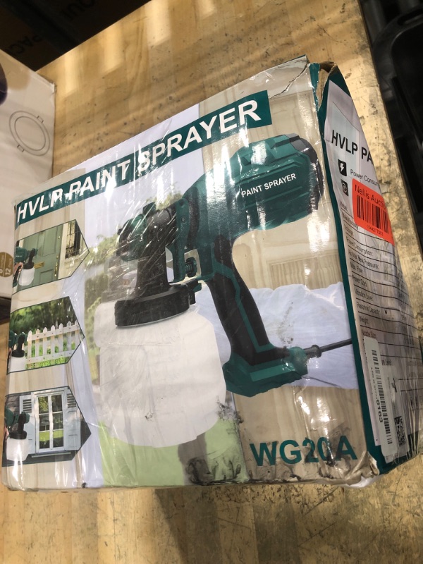 Photo 1 of Paint Sprayer, 700W HVLP Spray Gun with 4 Nozzles & 3 Patterns, Paint Gun with Adjustable Spray Width, Paint Sprayers for Home Furniture, Cabinets, DIY Works, Garden Chairs etc.