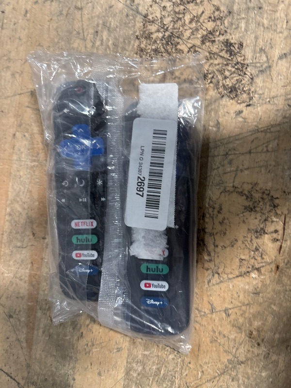 Photo 1 of (Pack of 2) Replacement-Remote-Control for Roku-TV,Compatible for TCL Roku/Hisense Roku/Onn Roku/Philips Roku Smart TVs(Not for Roku Stick and Box)
