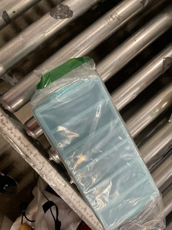 Photo 1 of 1/2 Cup Silicone Freezer Tray With Lid - Silicone Freezer Molds 2-Pack For meal prep & freezing of various sauces and other dishes, makes 12 perfect 1/2 cup portions cubes,oven and dishwasher safe