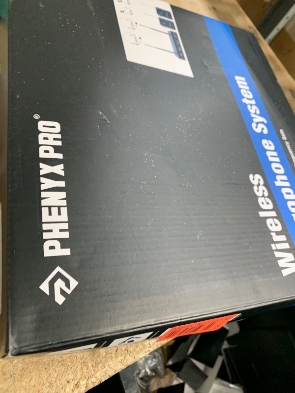 Photo 1 of *UNABLE TO TESTED*Phenyx Pro UHF Wireless Microphone System w/ 2x30 Tunable Frequencies, Metal Cordless Mic Set, 200 ft Range, 2 Bodypacks & Headsets/Lapel Mics for Speaking, Singing, Church, DJ (PTU-52-2B)