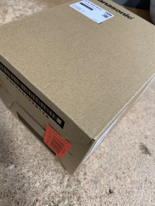 Photo 1 of Panasonic Cordless Phone, Easy to Use with Large Display and Big Buttons, Flashing Favorites Key, Built in Flashlight, Call Block, Volume Boost, Talking Caller ID, 2 Cordless Handsets - KX-TGU432B