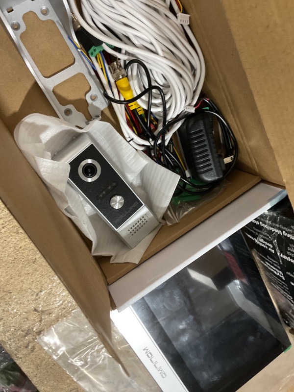 Photo 1 of *UNABLE TO TESTED* WiFi Wired Video Doorbell System (Wiring Required), 10 Inch High-Definition Monitor +Ring Camera, Support Two-Way Intercom Tuya APP Remote Control & 1080P IR Night Vision for Villa Home Apartment