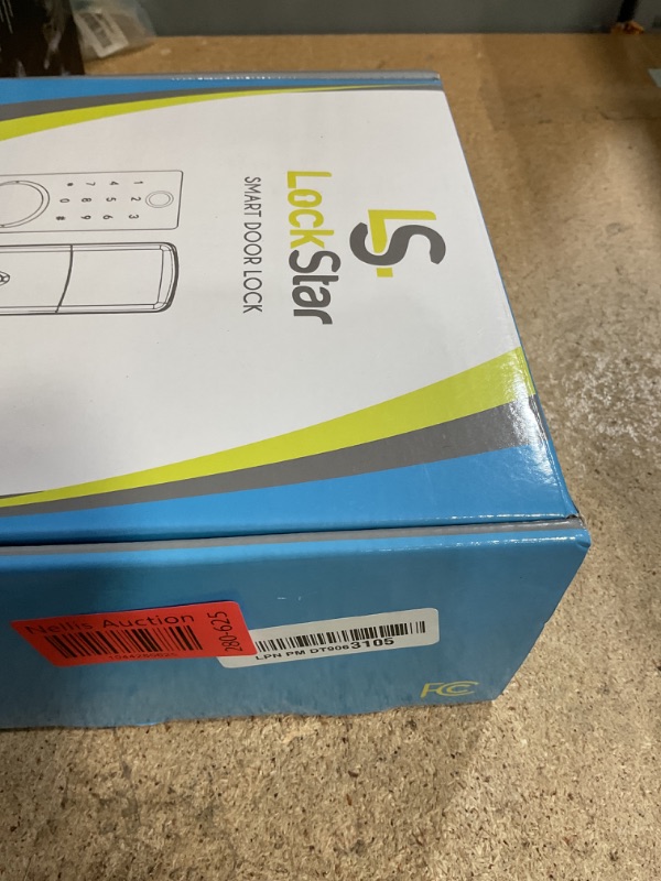 Photo 1 of *UNABLE TO TESTED* LOCKSTAR® Smart Door Lock • Keyless Entry Deadbolt Door Lock • Multiple Entry Methods – APP • Fingerprint Touch ID • Keypad Code • Card FOB • Traditional Key • Smart Home Devices