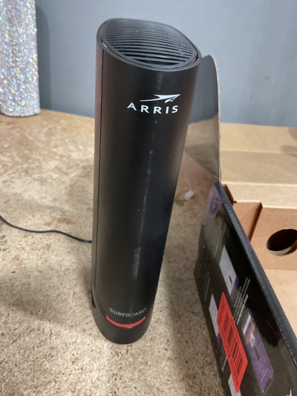 Photo 1 of *UNABLE TO TESTED* ARRIS (G20) - Cable Modem Router Combo - Fast DOCSIS 3.1 Multi-Gigabit WiFi 6 (AX3000), Approved for Comcast Xfinity, Cox, Spectrum & More, 1.0 Gbps Max Speeds, Next-Generation Upload Optimized