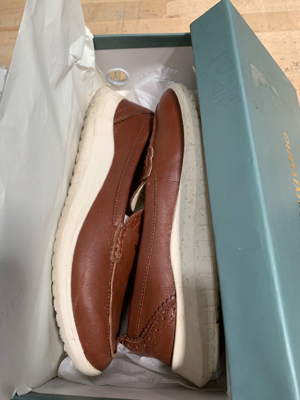 Photo 1 of (see all images) C.Paravano Women Sandals,Comfortable Dressy Flat Slides Summer Sandals with Arch Support for Walking (Burgundy,Size 7.5)